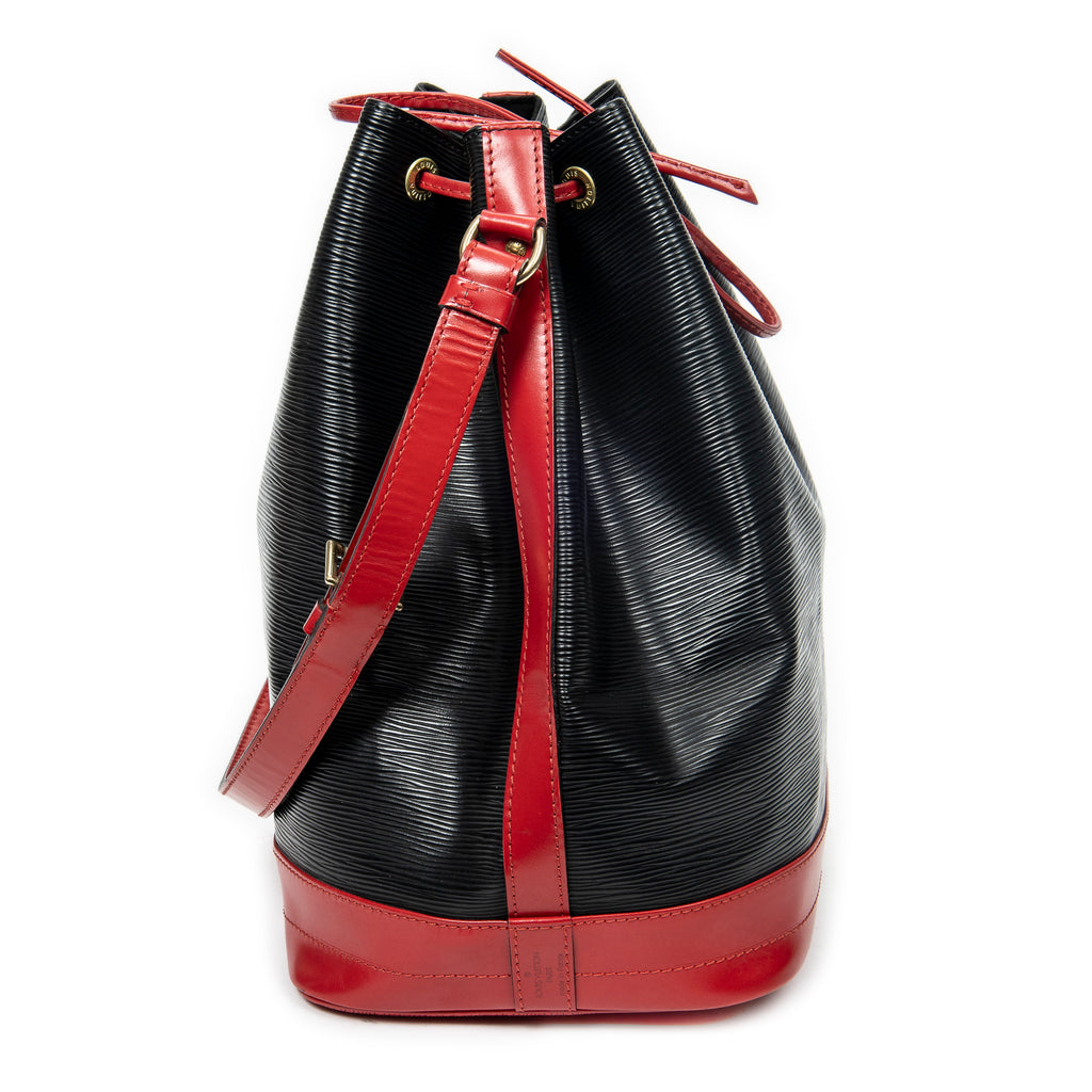 Shoulder Bag Noe Bicolor GM Black Epi