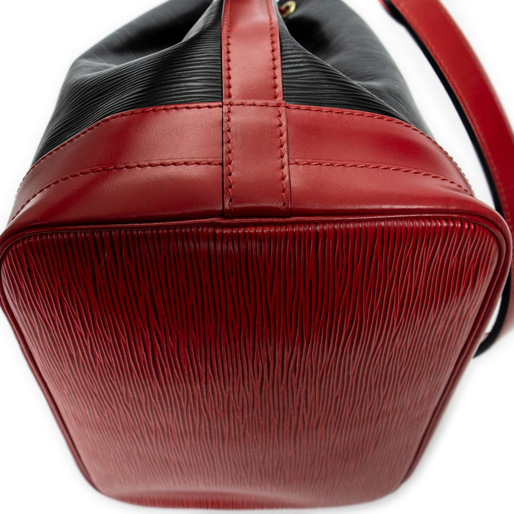 Shoulder Bag Noe Bicolor GM Black Epi