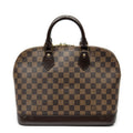 Handbag Alma PM Brown Damier Ebene