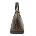 Handbag Alma PM Brown Damier Ebene