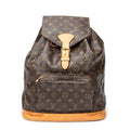 Backpack Montsouris GM Brown Monogram Canvas