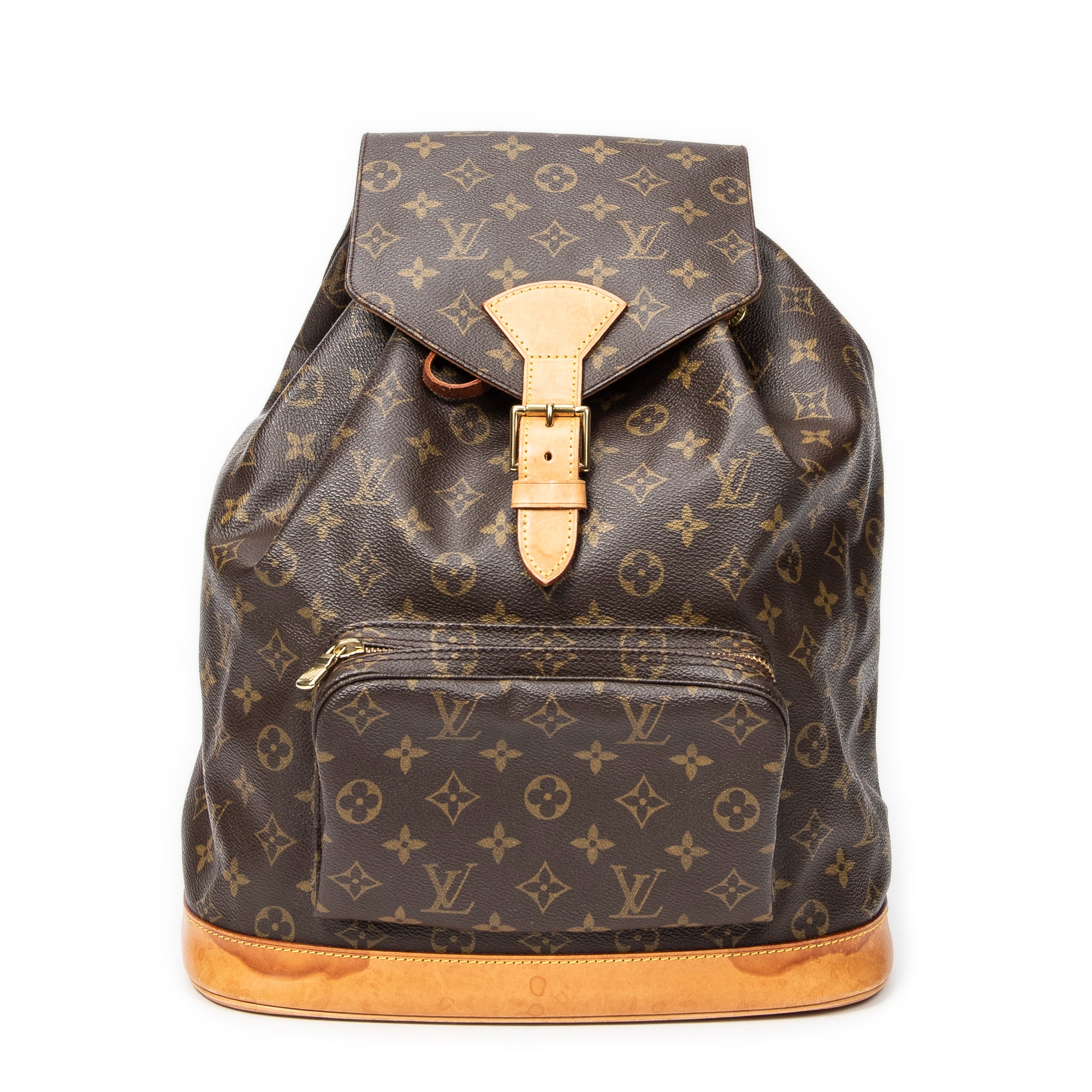 Backpack Montsouris GM Brown Monogram Canvas
