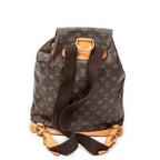 Backpack Montsouris GM Brown Monogram Canvas