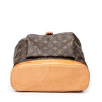 Backpack Montsouris GM Brown Monogram Canvas