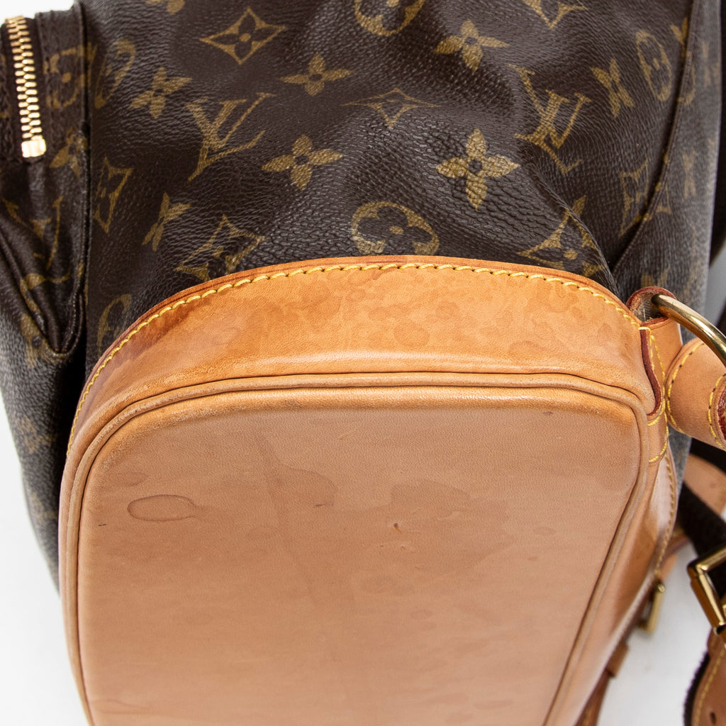 Backpack Montsouris GM Brown Monogram Canvas
