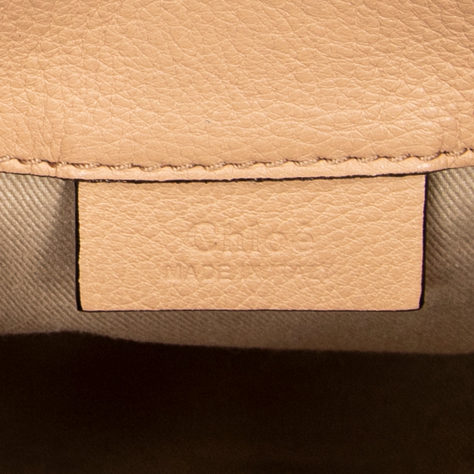 Backpack Mini Faye Backpack Beige Calfskin Leather