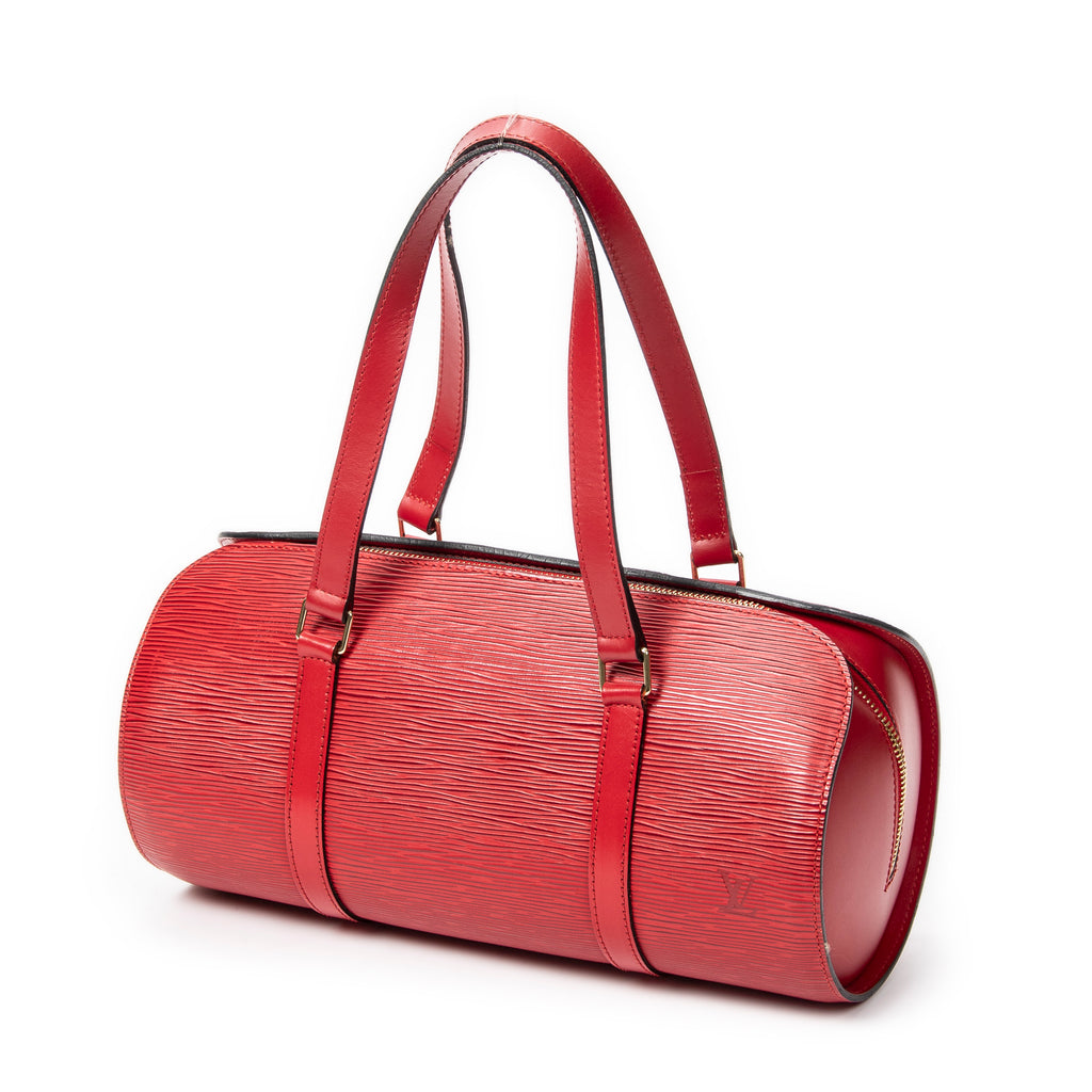 Handbag Soufflot Red Epi
