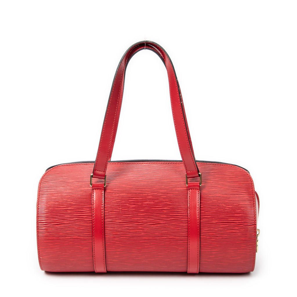 Handbag Soufflot Red Epi