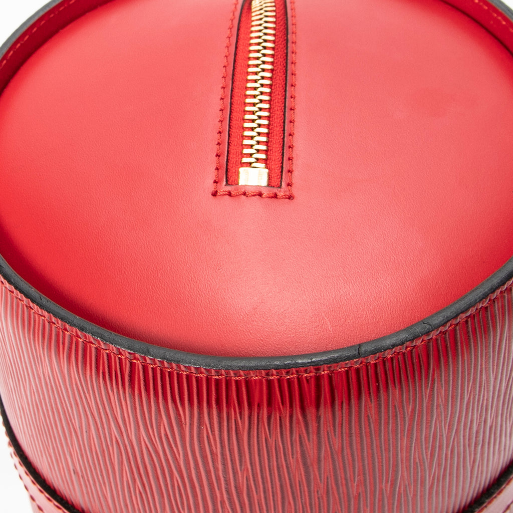 Handbag Soufflot Red Epi