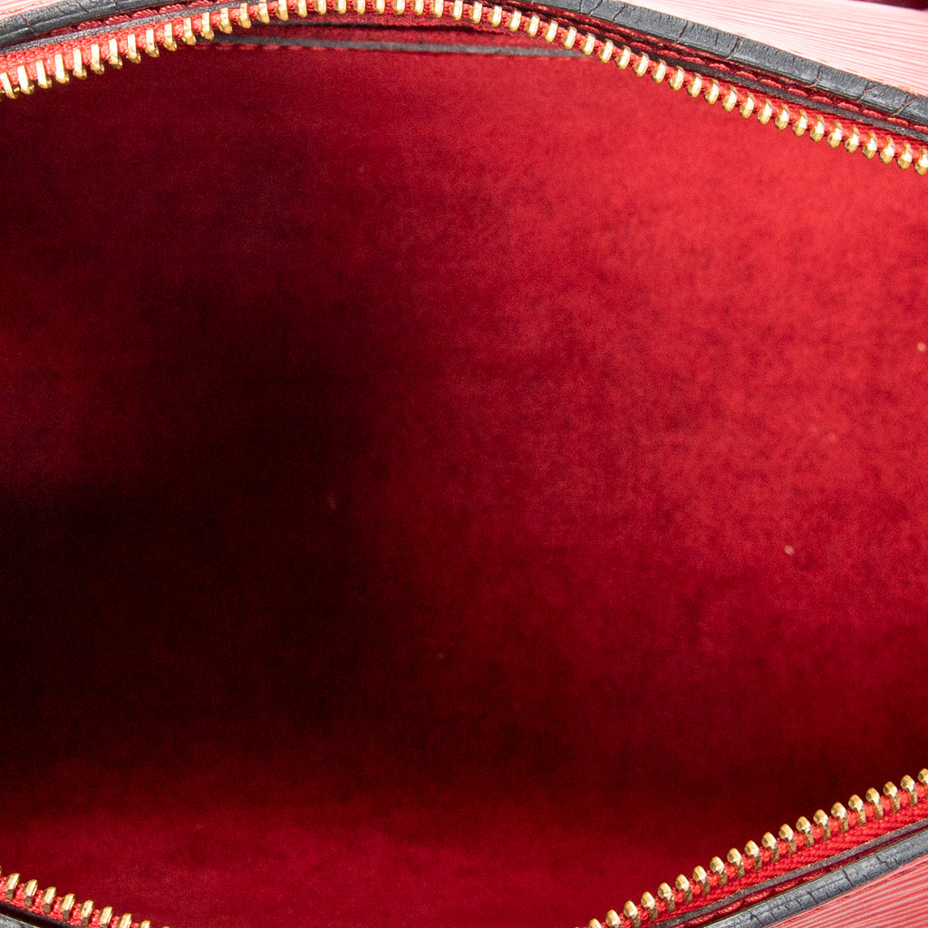 Handbag Soufflot Red Epi