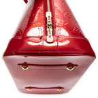 Bolso de mano Alma GM Vernis Monogram Rojo