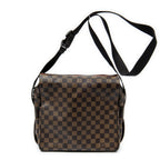 Shoulder Bag Naviglio Brown Damier Ebene