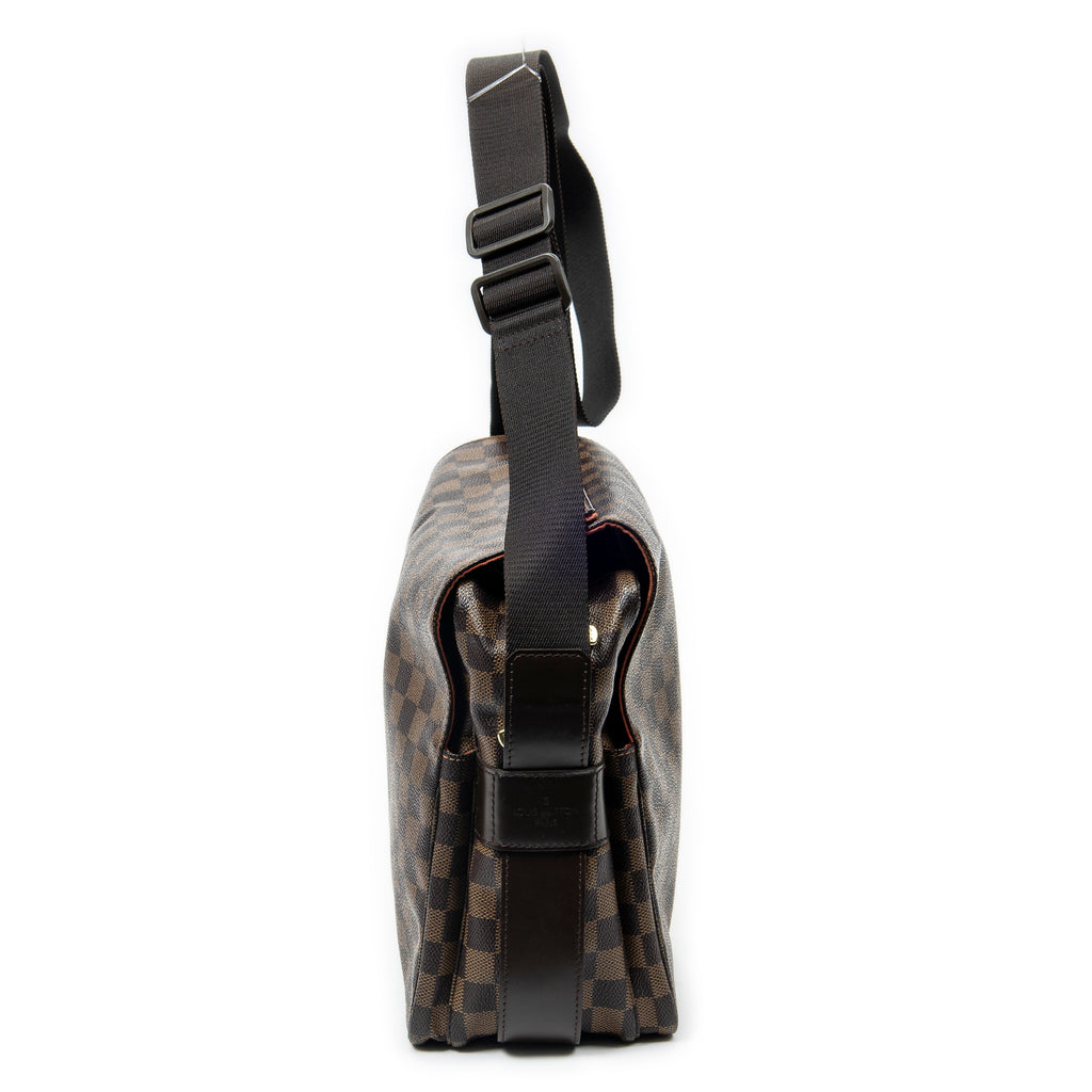 Shoulder Bag Naviglio Brown Damier Ebene
