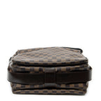 Shoulder Bag Naviglio Brown Damier Ebene
