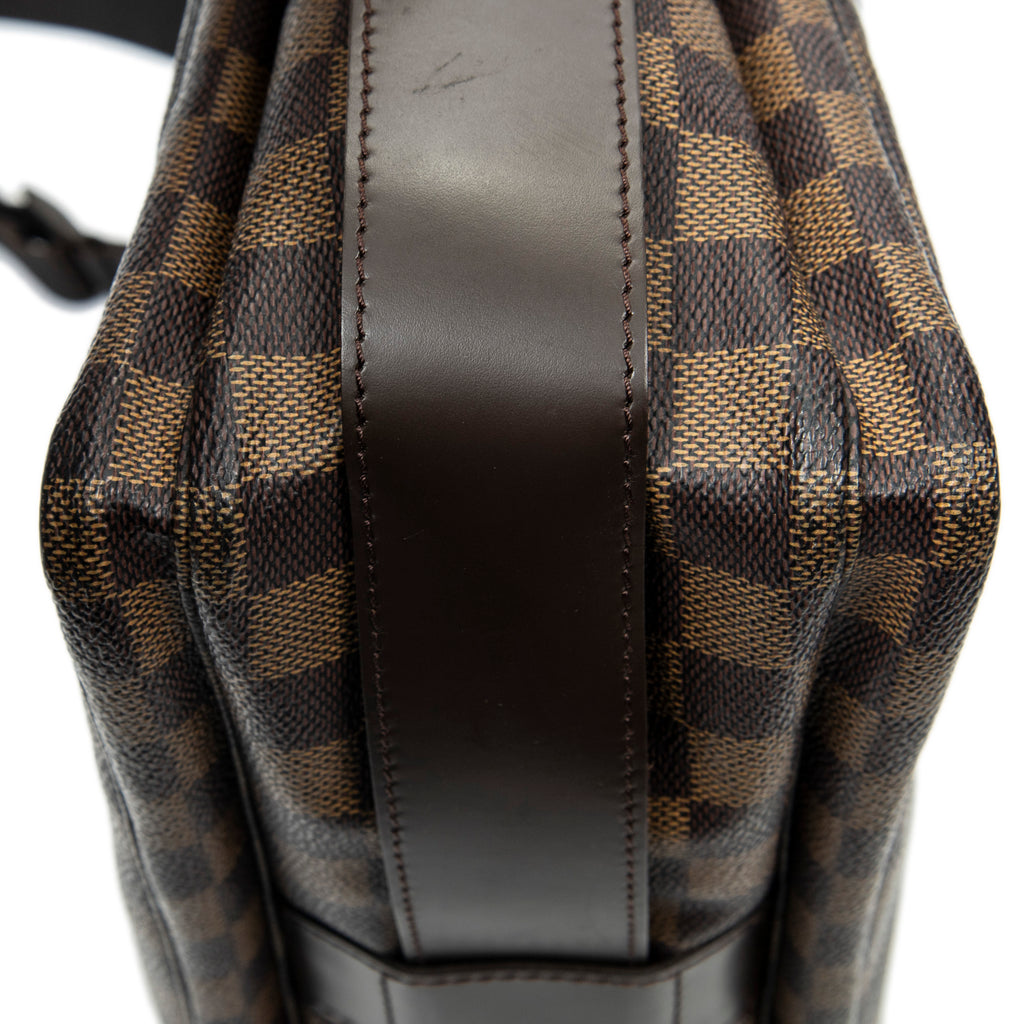 Shoulder Bag Naviglio Brown Damier Ebene
