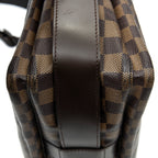 Shoulder Bag Naviglio Brown Damier Ebene