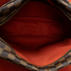 Shoulder Bag Naviglio Brown Damier Ebene