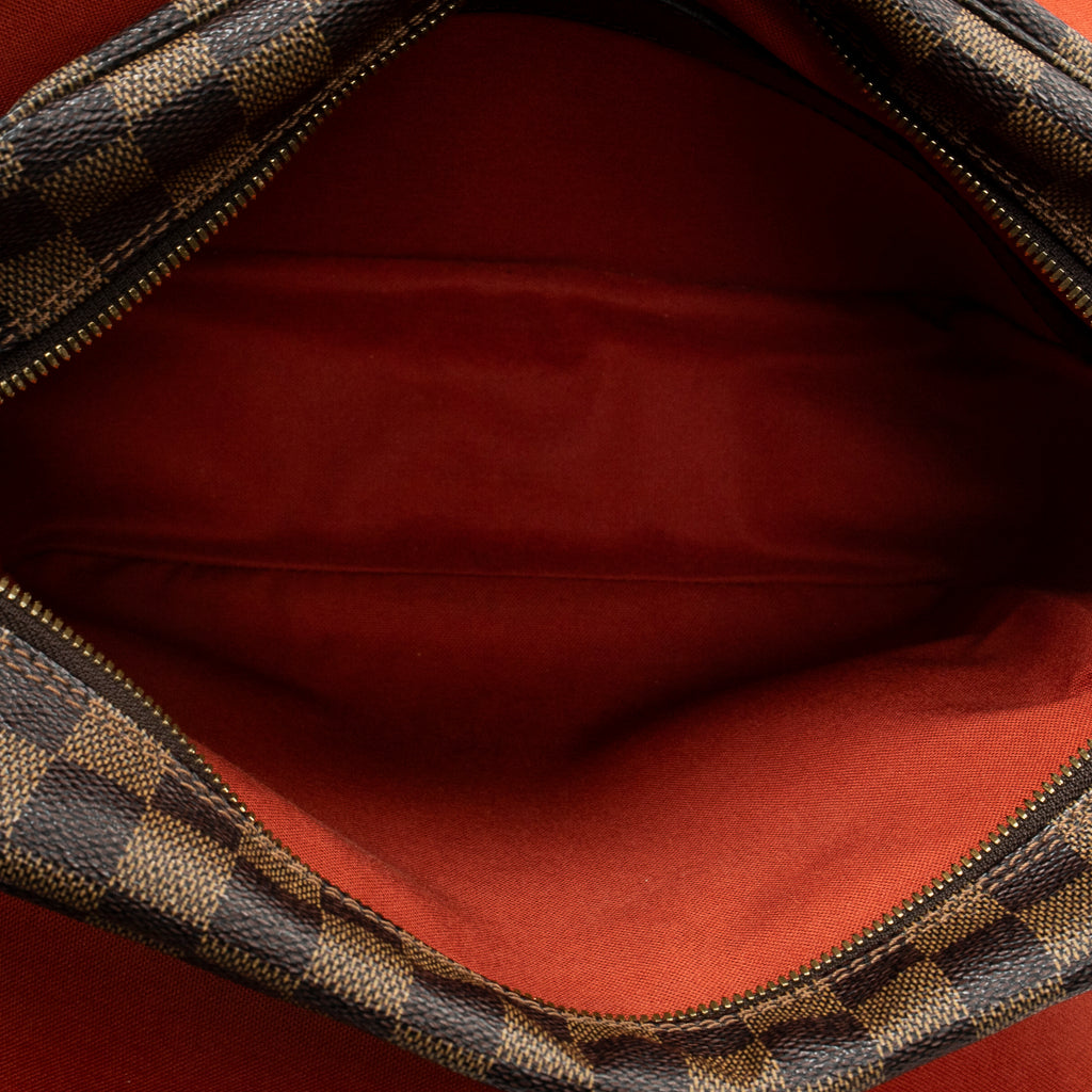 Shoulder Bag Naviglio Brown Damier Ebene