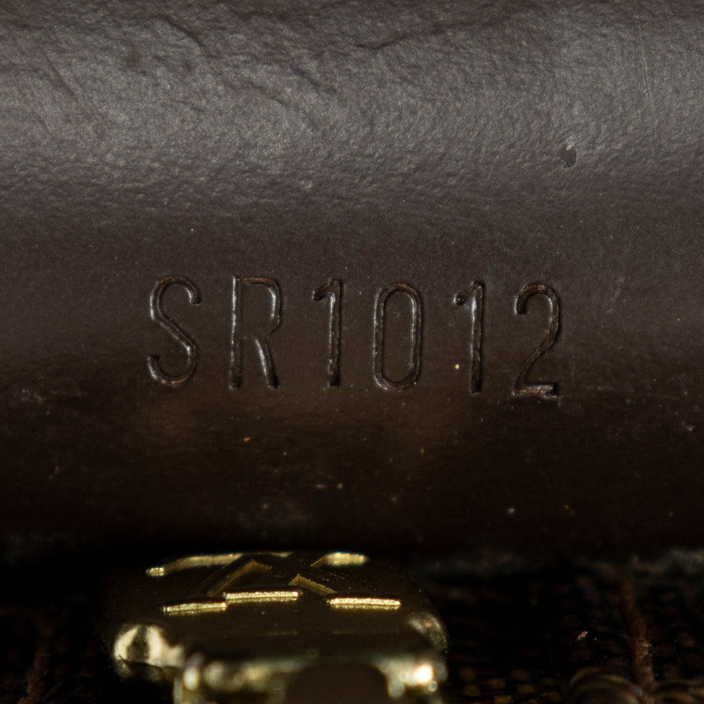 Shoulder Bag Naviglio Brown Damier Ebene