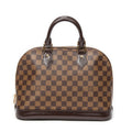 Handbag Alma PM Brown Damier Ebene