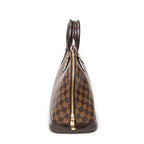 Handbag Alma PM Brown Damier Ebene