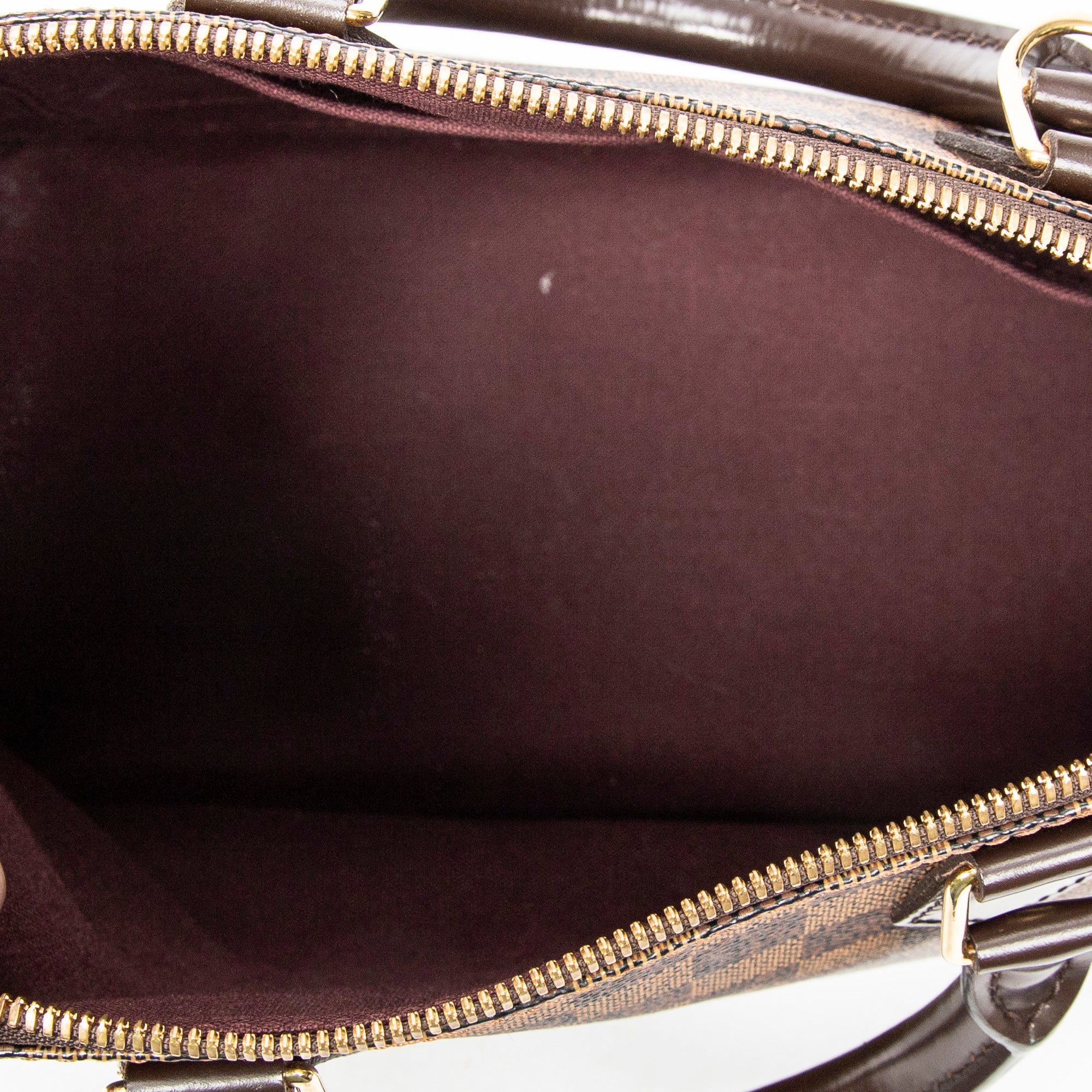 Handbag Alma PM Brown Damier Ebene