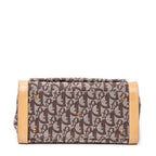 Shoulder Bag Trotter Front Pocket Tote Beige Diorissimo Canvas
