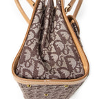 Shoulder Bag Trotter Front Pocket Tote Beige Diorissimo Canvas