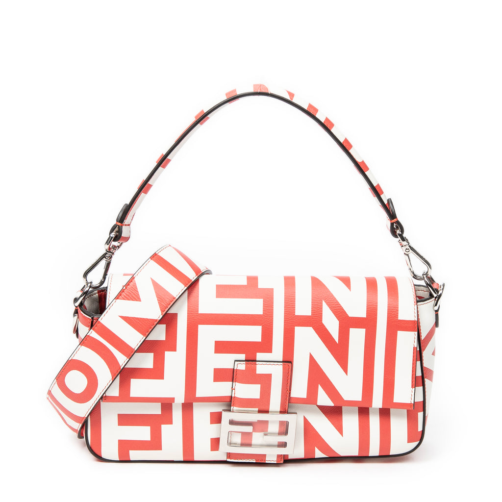 Fendi - Baguette - Rouge/Blanc