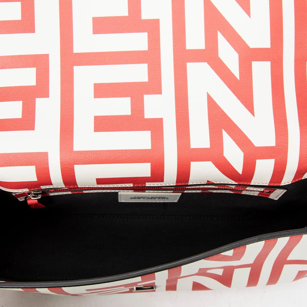 Fendi - Baguette - Rouge/Blanc