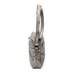 Shoulder Bag Zip Crossbody Metallic Rose Guccissima Imprint Coated Canvas