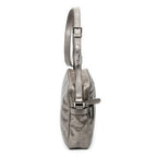 Shoulder Bag Zip Crossbody Metallic Rose Guccissima Imprint Coated Canvas