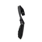 Shoulder Bag Saddle Crossbody Black Nylon Canvas