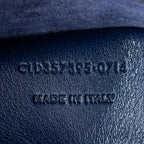 Shoulder Bag Small Monogram Cabas Blue Smooth Calfskin Leather