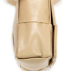 Bolso de hombro mini Cassette bandolera beige piel Intrecciato maxi