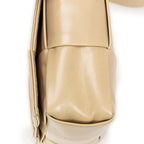 Bolso de hombro mini Cassette bandolera beige piel Intrecciato maxi