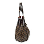 Shoulder Bag Sistina GM Brown Damier Ebene