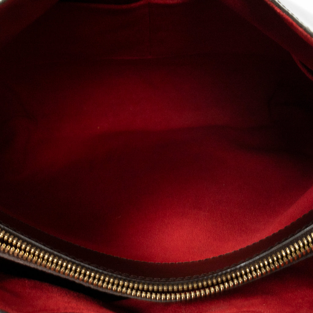 Shoulder Bag Sistina GM Brown Damier Ebene
