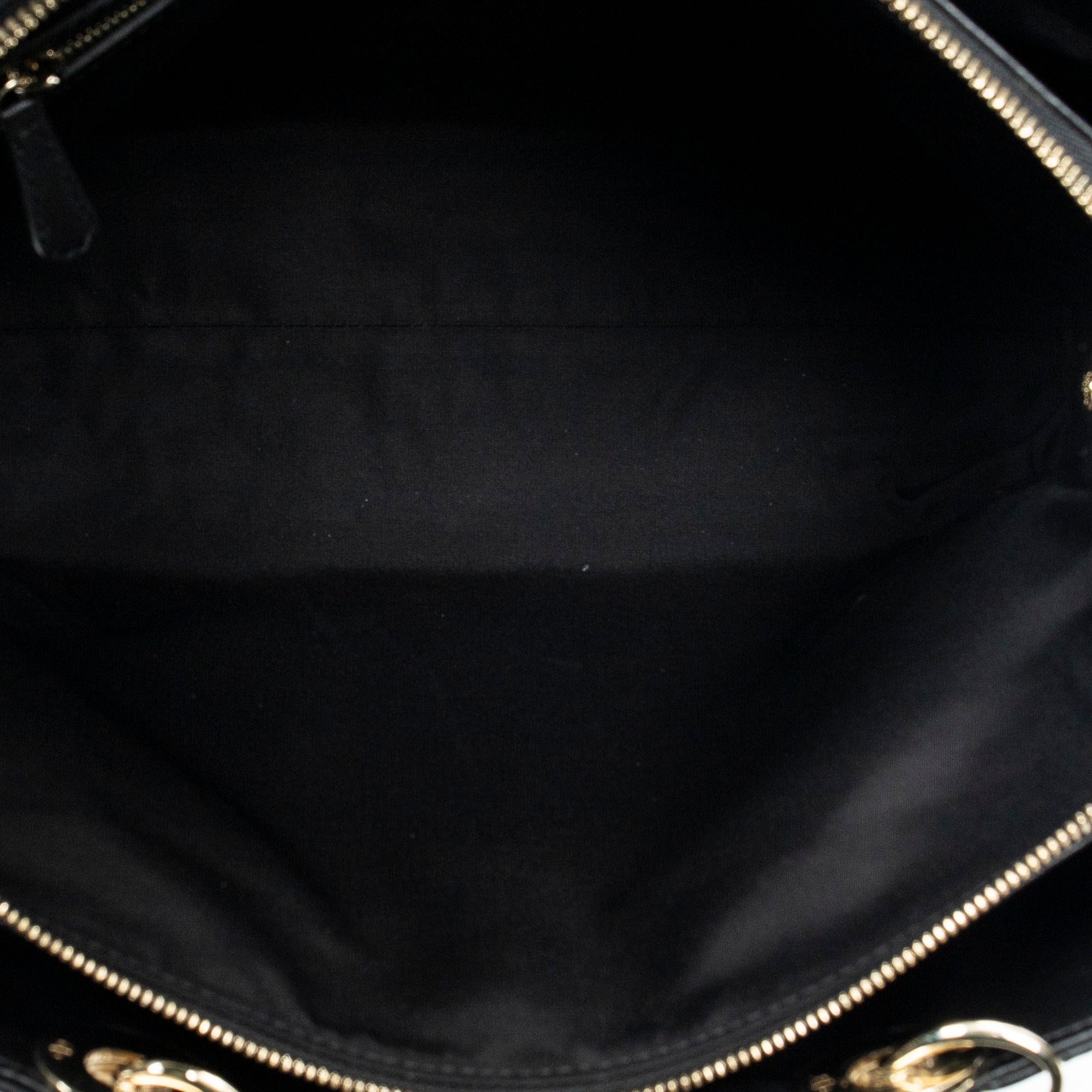 Bolso de Hombro Dior Soft Shopping Tote Piel de Cordero Acolchada Negra
