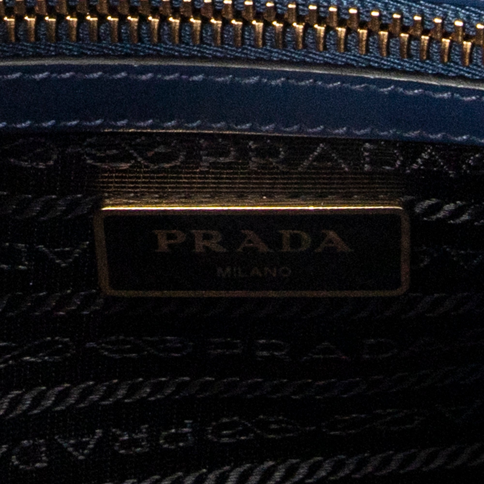 Bolso de Hombro Pequeño Asa Superior Bandolera Piel Saffiano Azul Marino