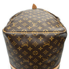 Travel Bag Keepall 55 Brown Monogram Canvas