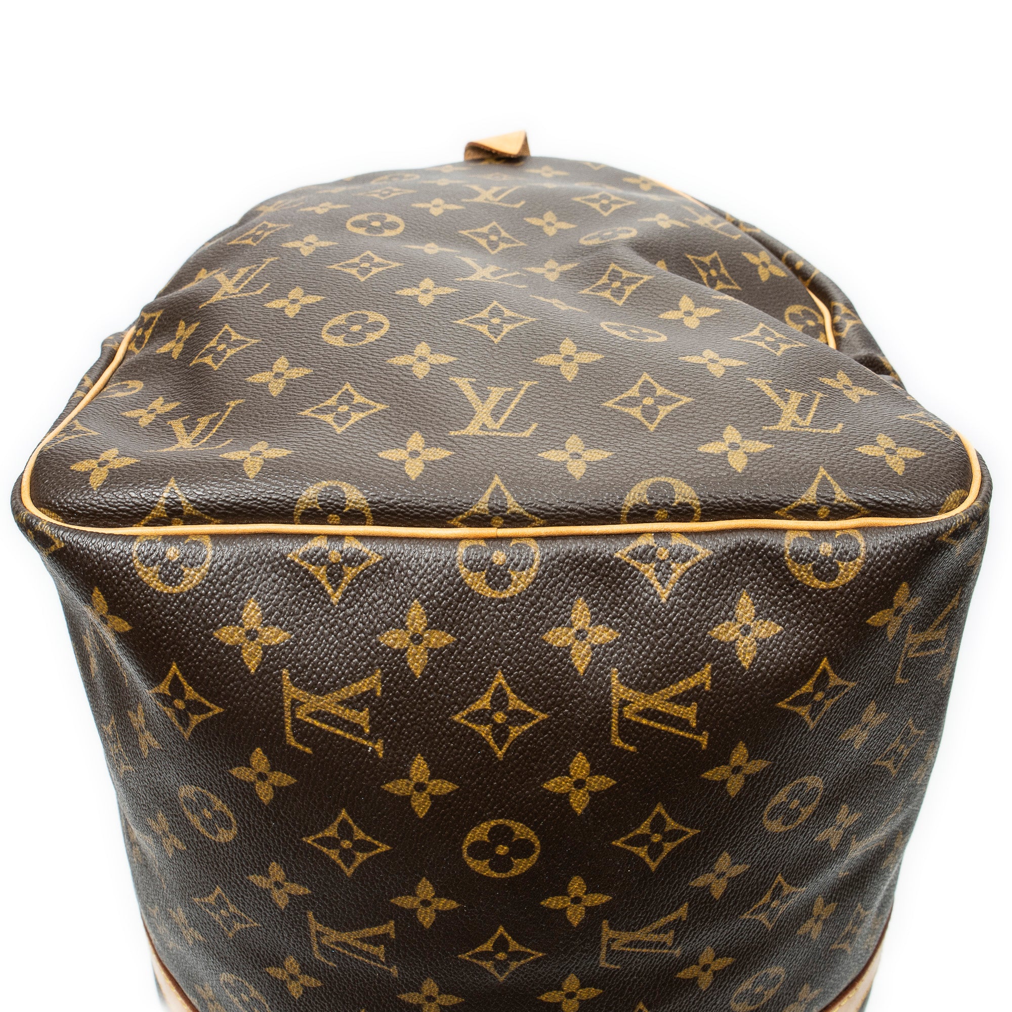 Travel Bag Keepall 55 Brown Monogram Canvas