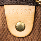 Travel Bag Keepall 55 Brown Monogram Canvas