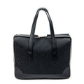 Bolso de mano "Vintage Fold-Top Tote" negro de lona Macadam
