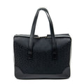 Handbag Vintage Fold-Top Tote Black C Macadam Canvas