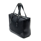 Bolso de mano "Vintage Fold-Top Tote" negro de lona Macadam