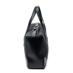 Bolso de mano "Vintage Fold-Top Tote" negro de lona Macadam