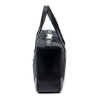 Bolso de mano "Vintage Fold-Top Tote" negro de lona Macadam
