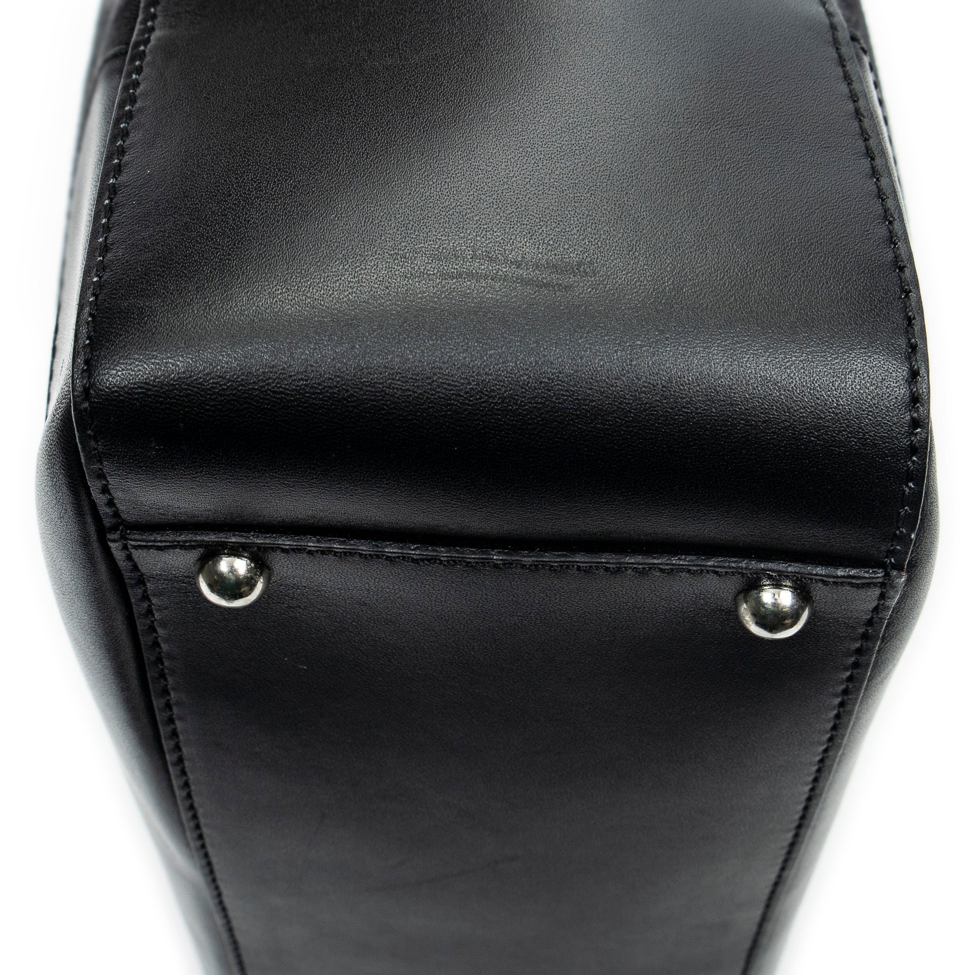 Bolso de mano "Vintage Fold-Top Tote" negro de lona Macadam