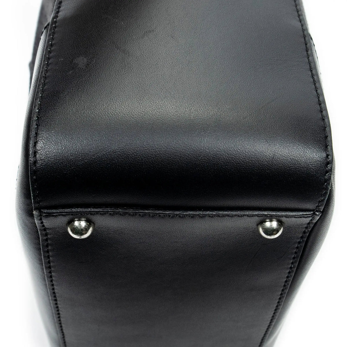 Handbag Vintage Fold-Top Tote Black C Macadam Canvas